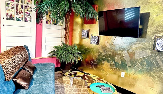 Pet friendly family suite West of St. Louis with pool at The Landing Hub Hotel