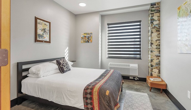 Pet friendly family suite near Purina Farms in The Landing Hub Hotel West of St. Louis