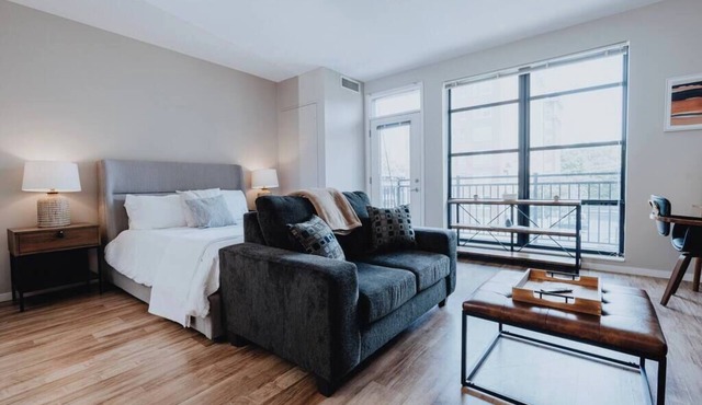 Pet-Friendly Forest Park Studio w/Pool & WFH Desk