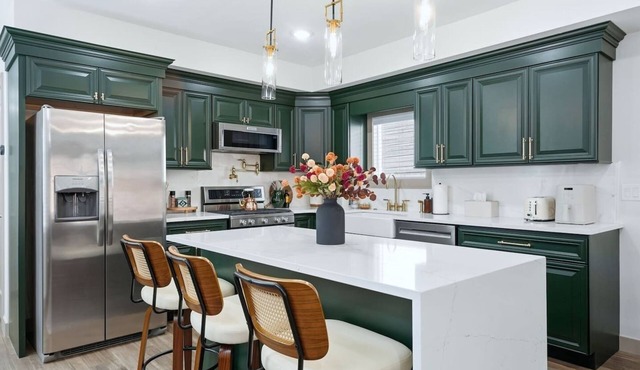 Pet-Friendly Fort Wayne Retreat | Hot Tub, Fenced Yard, Balcony, Parking