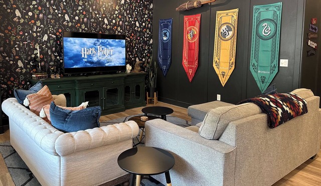 PET FRIENDLY Harry Potter Themed TWO King Size Beds Cozy Mountain View’s!