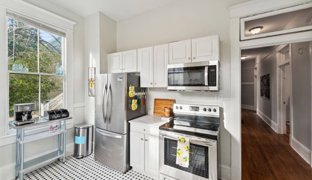 Pet Friendly, Heart of Starland District Charmer w/ Parking by Lucky Savannah