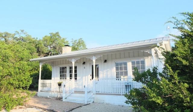 Pet-Friendly Hill Country Cottage - Secluded, Firepit, Private Ranch Stay