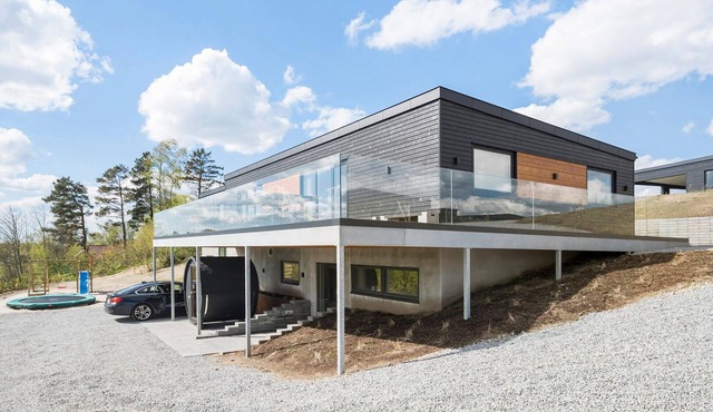 Pet friendly home in Løgstrup with sauna