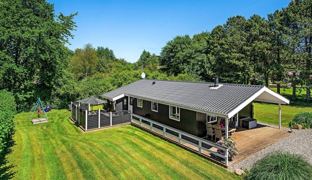 Pet friendly home in Tranekær with sauna