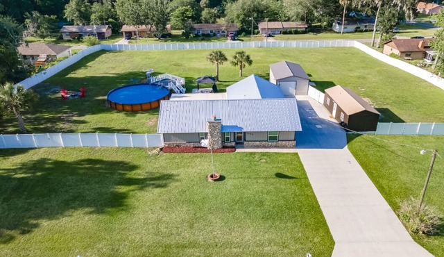 Pet-friendly home w/pool, game room, fire pit & BBQ grill
