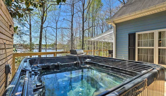 Pet-Friendly Home with Hot Tub and Dock