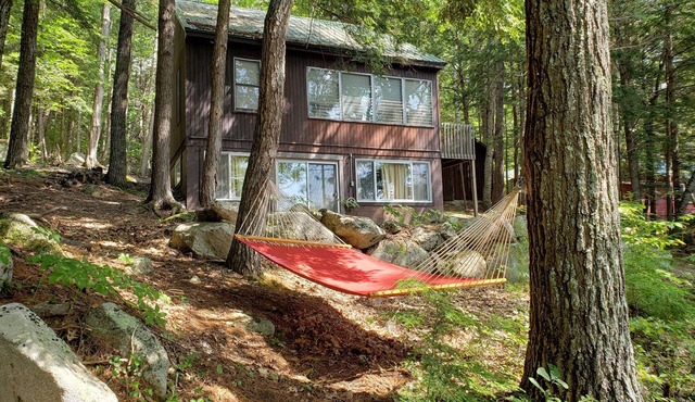 Pet-Friendly Keoka Lake Camp w/Private Dock, Sandy Beach & Stunning Sunsets!