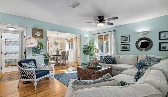 Pet Friendly | Luxury 3-Level Townhome | 3 Min Walk to the Beach