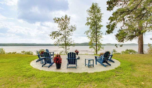 Pet Friendly: Lake Alexander Home w/Dock!