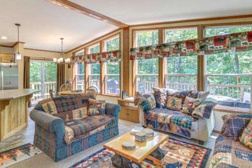 Pet-Friendly Lake Retreat with Deck and Dock!