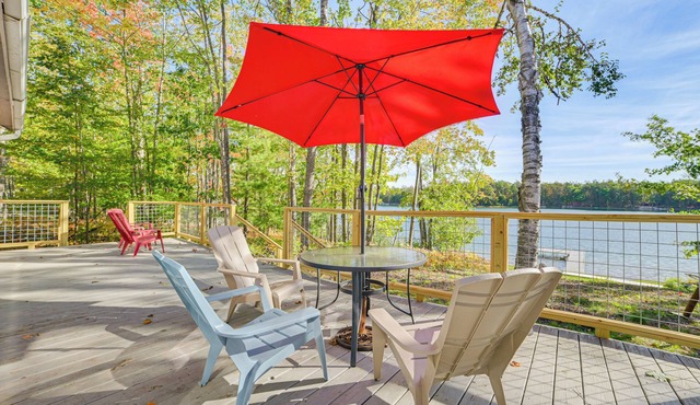 Pet-friendly Lakefront Gaylord Home w/Dock!