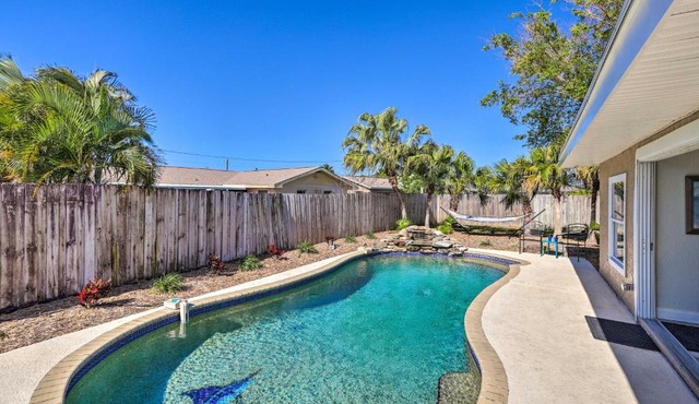 Pet-Friendly Merritt Island Home with Heated Pool