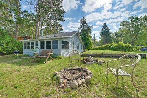 Pet Friendly Mullett Lake Cabin with Dock!