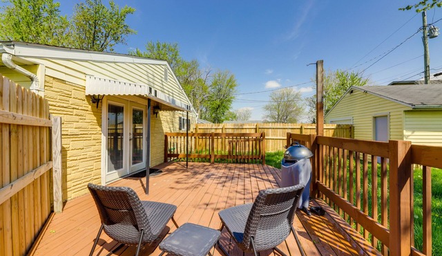Pet-Friendly Ohio Escape w/Deck & Community Dock!
