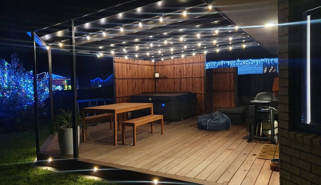 Pet friendly Papamoa Beach Home with fenced section