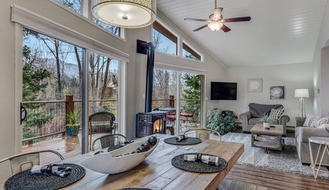 Pet-Friendly, Private Creekside Retreat Near Town & Hot Springs