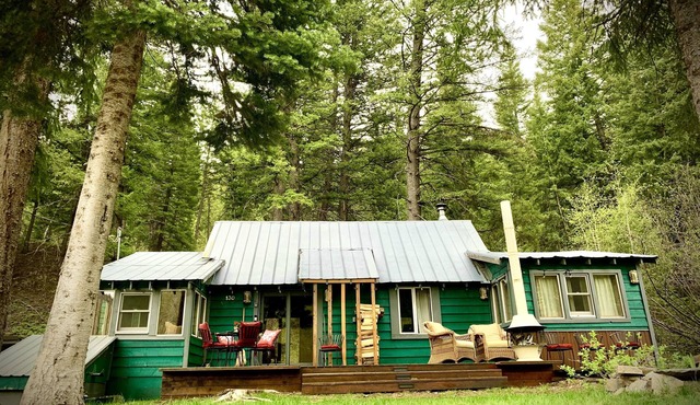 Pet Friendly Quiet Cabin with Privacy, Hot Tub, and Backcountry Access.
