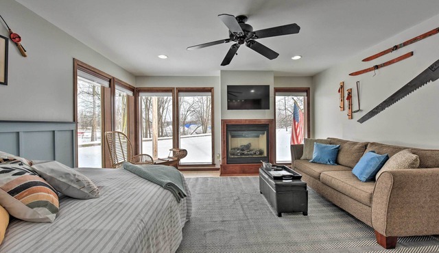Pet-Friendly Retreat w/Deck: Steps to Marina!