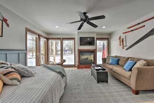 Pet-Friendly Retreat with Deck Steps to Marina!