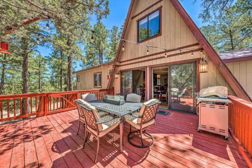 Pet-Friendly Ruidoso Cabin w/Deck & Grill!