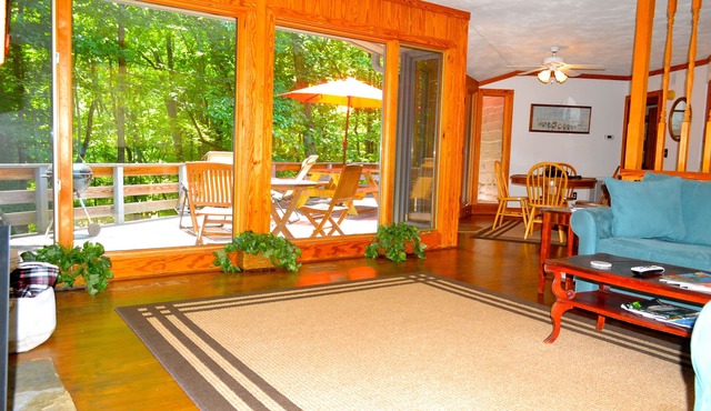 PET FRIENDLY, SECLUDED & most PRIVATE. A GEM, near all area attractions & TIEC