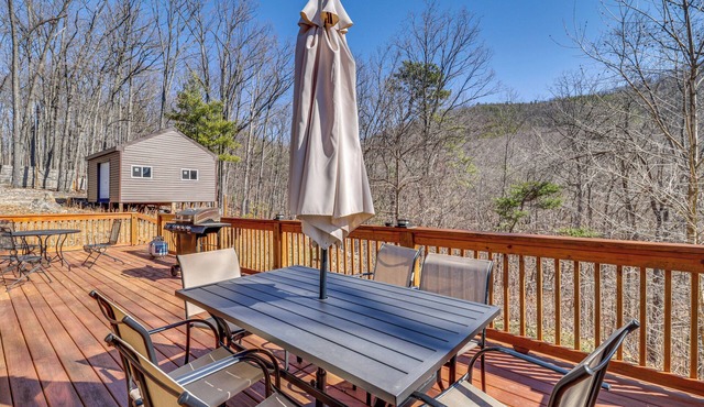 Pet-Friendly Shenandoah Cabin w/Fire Pit & Grill!