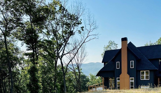 Pet friendly, stunning mountaintop home nestled in the Blue Ridge Mountains.