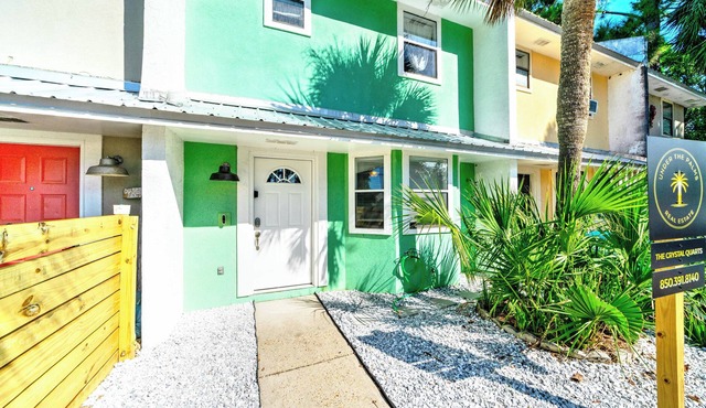 Pet friendly coastal farmhouse inspired townhome, New on the market, steps away form the beach