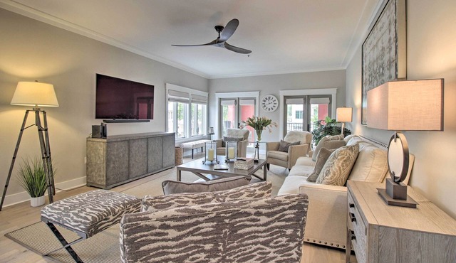 Pet-Friendly Villa w/Balcony in Bluffton!