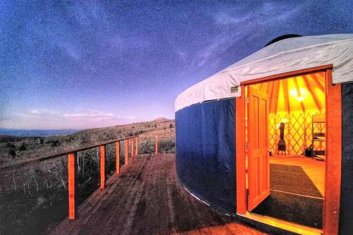 Pet-Friendly Yurt for an Off-the-Grid Getaway near Hyrum, Utah