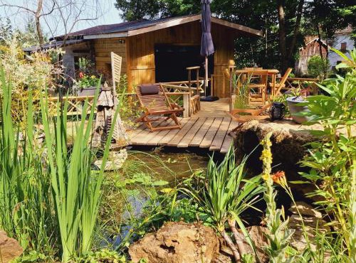 Petit chalet 4 personnes bain nordique