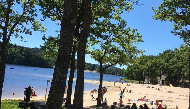 Petit Chalet Niche Dans LE Bois Avec VUE Exceptionnelle SUR LAC