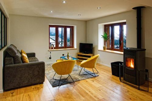 Petit gîte cosy avec sauna & bain nordique - Jura