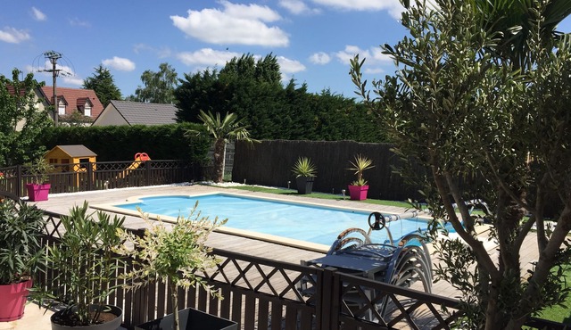 Petit Paradis: Modern villa 150m2 with Palm trees pool and 80m2 terrace