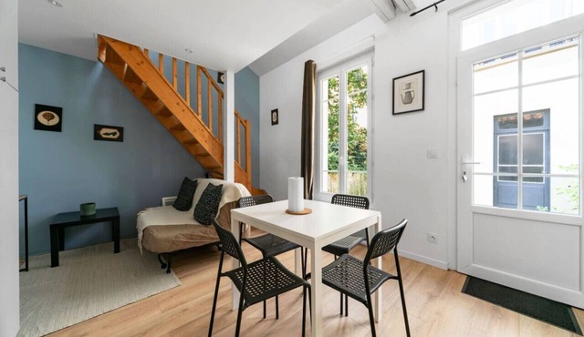 Petite maison au calme et proche des parcs