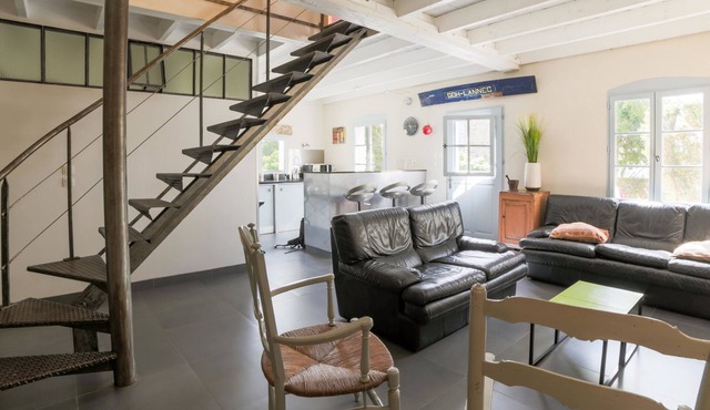 Petite maison de pêcheur avec terrasse