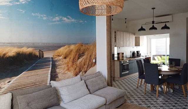 Petite Villa Maris Stella 250m from Petit Fort Philippe beach