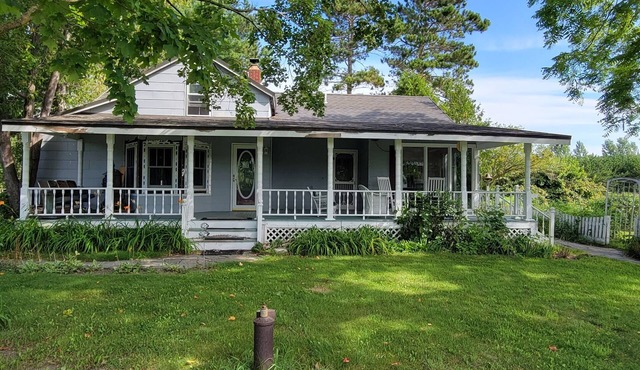 Petoskey farm house located in the sweet spot in northern Michigan