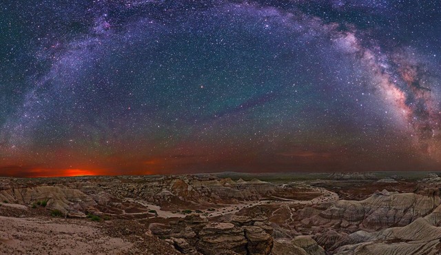 Petrified Forest CampgroundnRaw barren Land