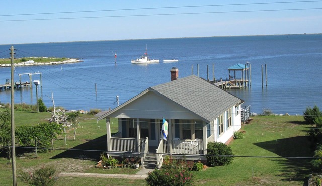 Pets Allowed Waterfront Rental Home On Core Sound
