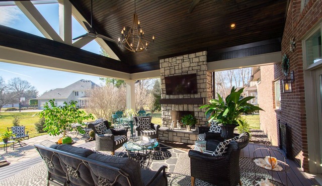 PGA elegant large home with lux outdoor porch and patio