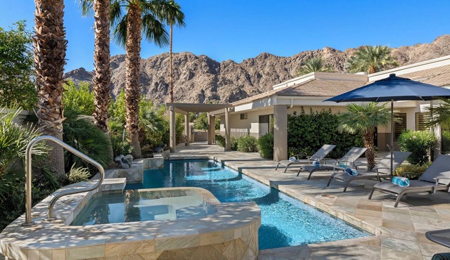 PGA West: private pool/spa, 2-bedroom casita, best mountain & golf course views