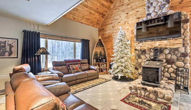 Phelps Cabin on 26 Acres with Fire Pit!