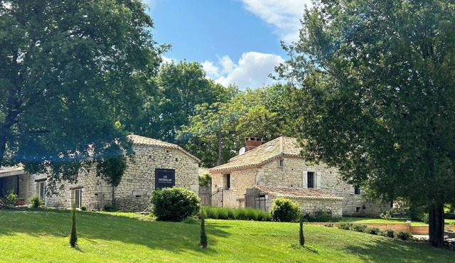 Philosophy country house with private spa, pool and billiards table.
