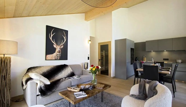 PHOB43 Bright apartment at the foot of the slopes with lovely views