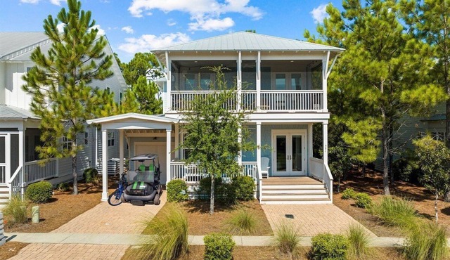 🏓 Pickleball | Heated Pool | Golf Cart | Close to Seaside 🐚