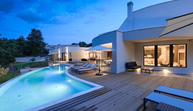 Picturesque Labin Villa | 7 Bedrooms | Villa Harmonia Istria | Heated Pool
