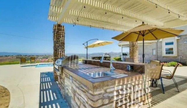 Picturesque mountain views in Avocado Country