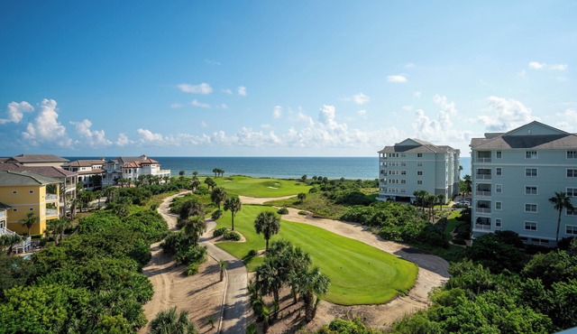 Picturesque Seascape -Top Floor Condo #162 with Ocean Views at Cinnamon Beach